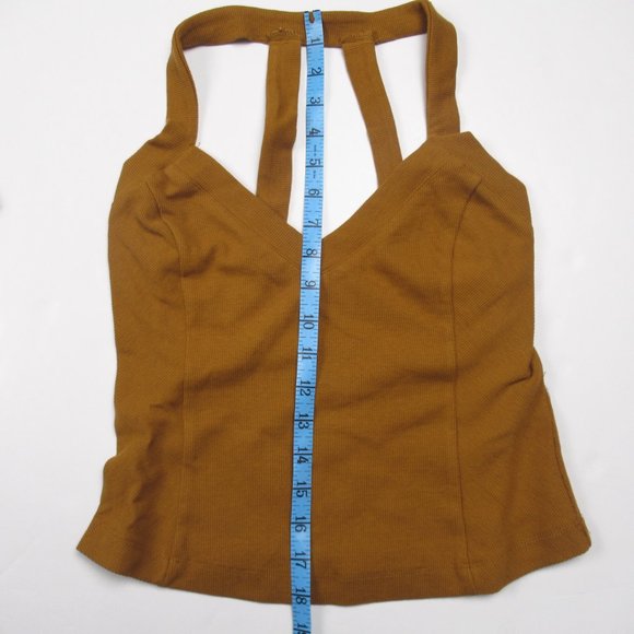 Anthropologie Knit  2-Piece Sweater & Tank Set Brown Small - Picture 12 of 13